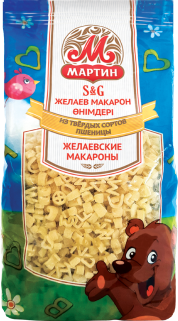 Алфавит макаронные изделия Мартин гр.А, в/с 0,4кг*20